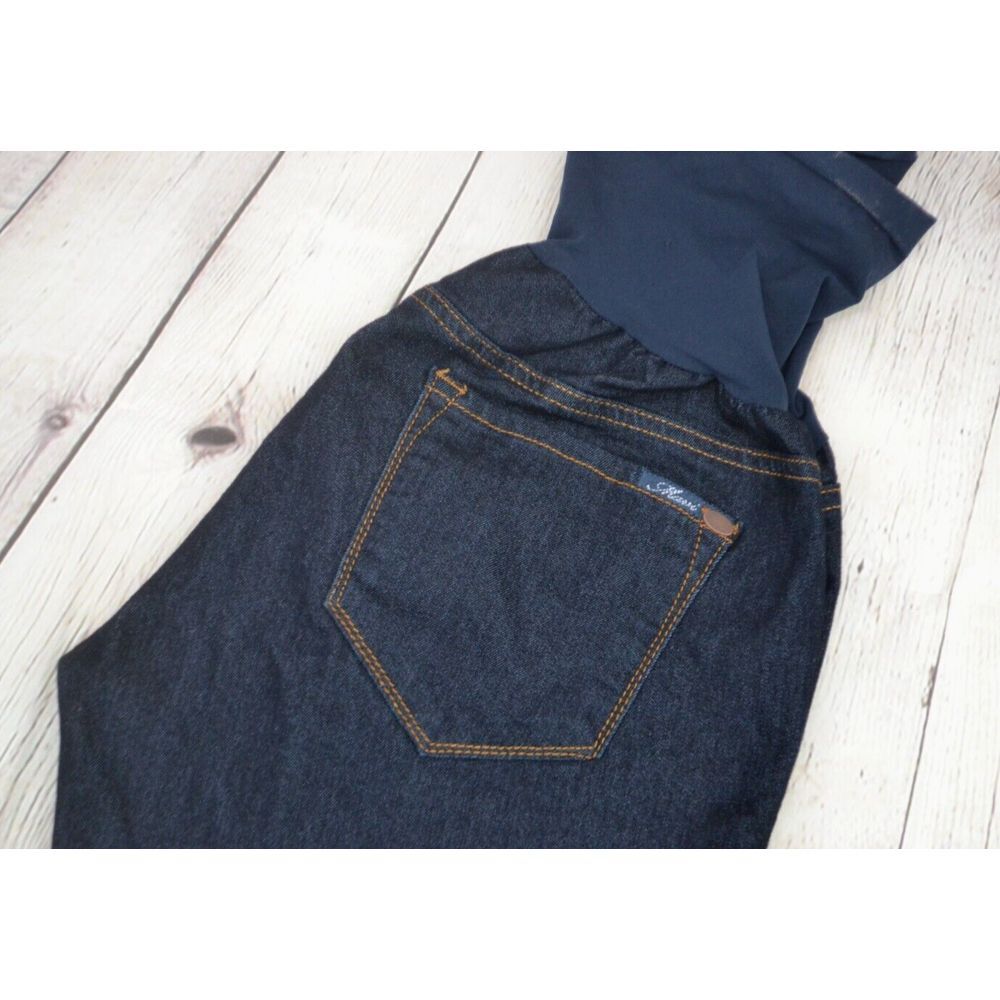 MAVI JEANS Women's A‎ Pea In The Pod Maternity Jeans SIZE LARGE Dark Wash